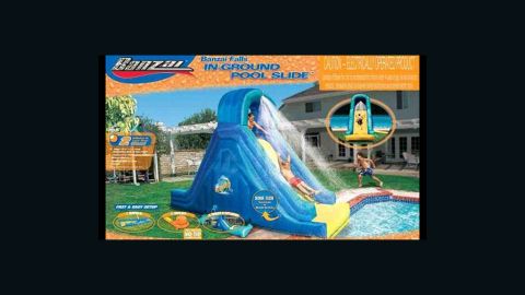 The U.S. Consumer Product Safety Commission says the slide can deflate during use.