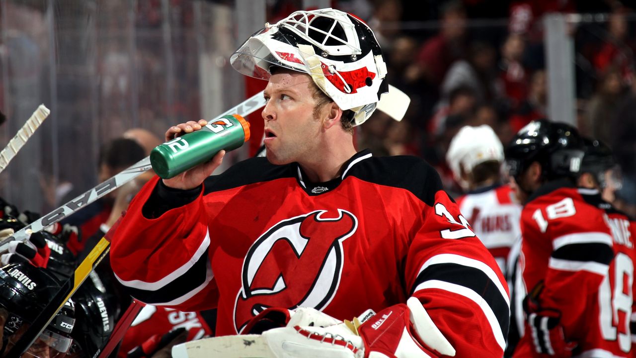 NHL player profile photo on New Jersey Devils' goalie Martin