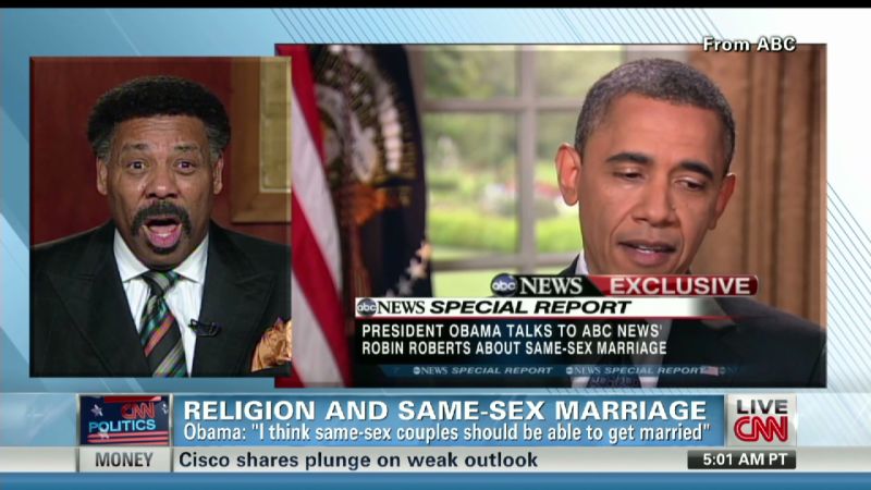 Leaving gay marriage up to God?