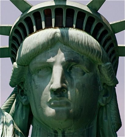 Lady Liberty is a popular attraction and an imposing reminder of our country's roots.