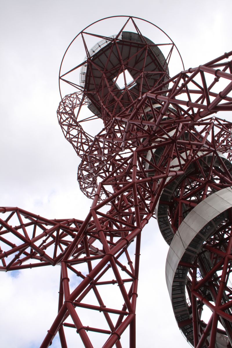 Orbit tower Olympic Park s red roller coaster CNN