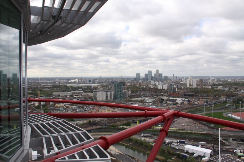 Orbit tower Olympic Park s red roller coaster CNN