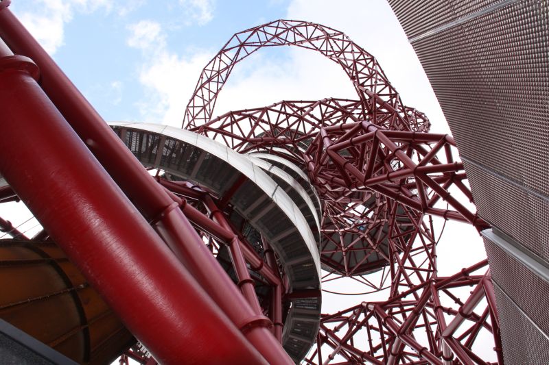 Orbit tower Olympic Park s red roller coaster CNN