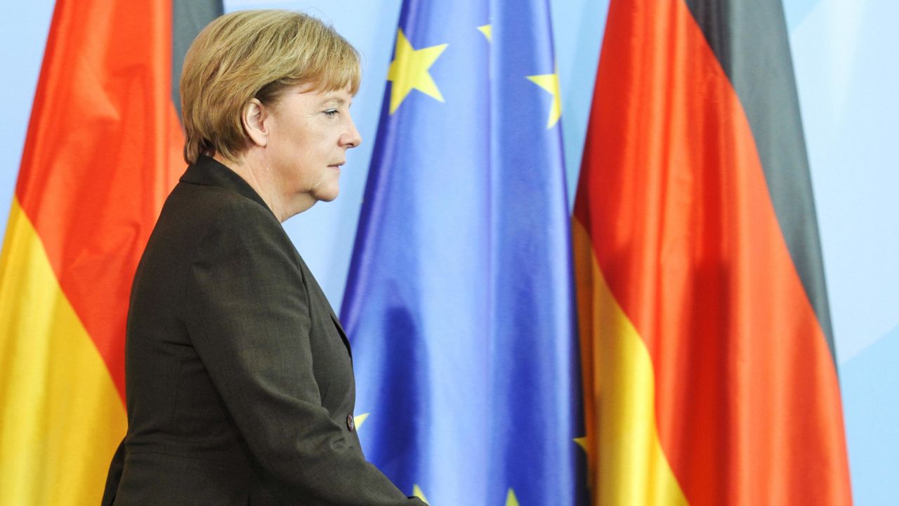 German Chancellor  Angela Merkel is likely not to support the creation of eurozone bonds.