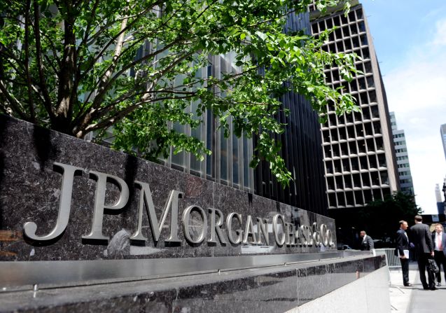 In February 2012, JPMorgan Chase was levied for problems in its mortgage servicing business.