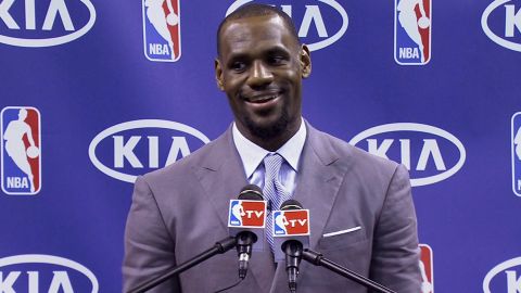 Lebron James s the first player since Michael Jordan to win at least three MVP titles. 
