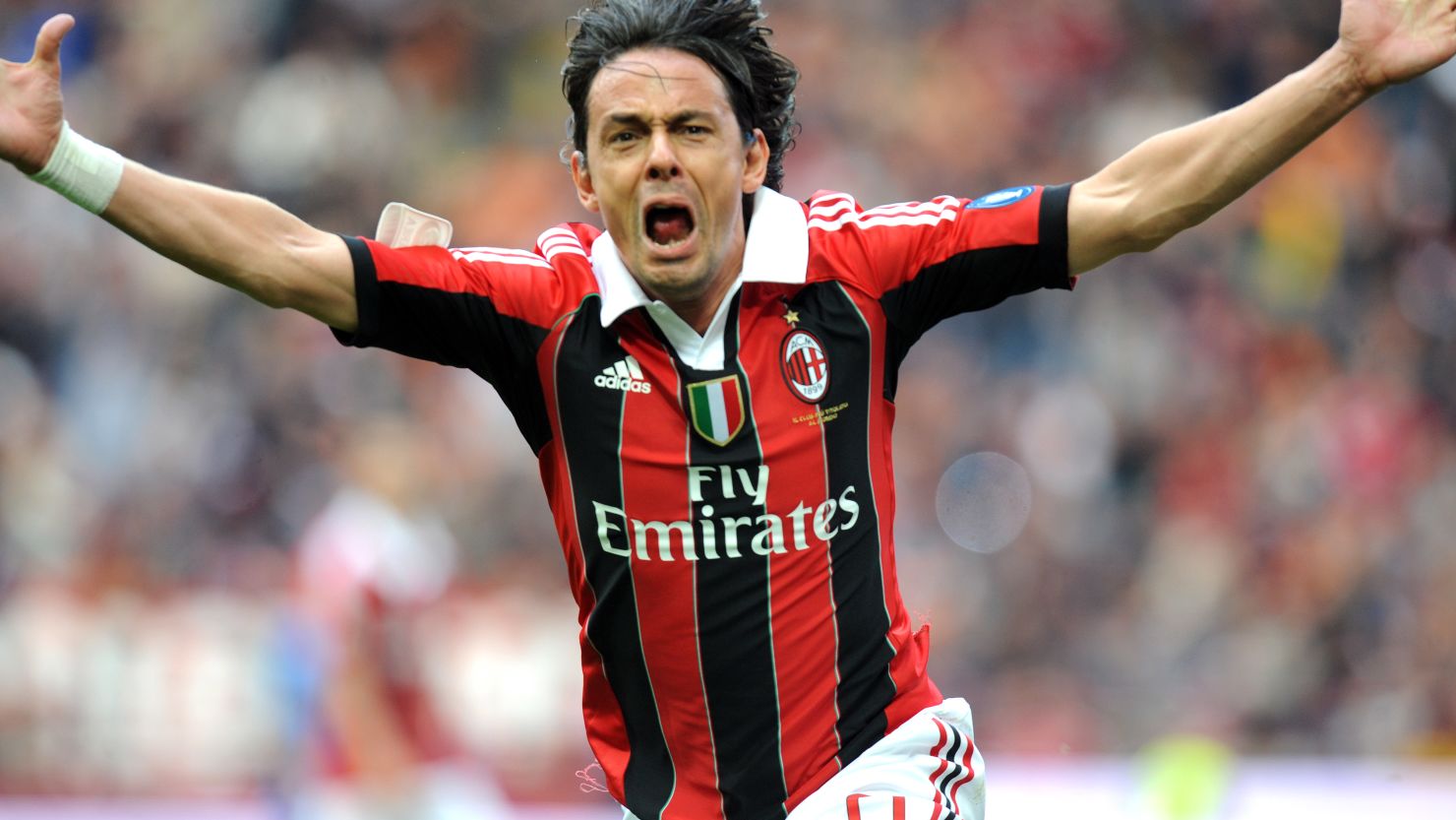 Filippo Inzaghi was a favorite with fans during his playing days at Milan.
