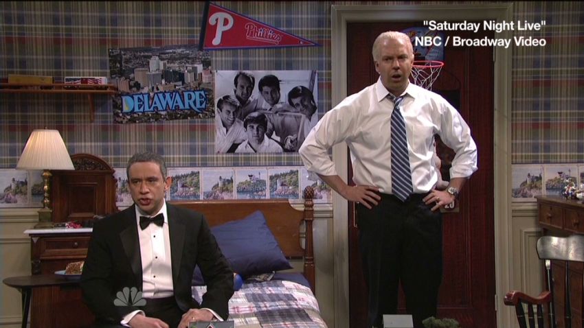 ‘snl Pokes Fun At Obama Biden Cnn