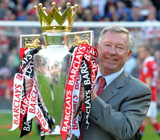Alex Ferguson has led the Old Trafford side to all 12 titles. The 70-year-old Scot's contribution was rewarded with the best manager honor.