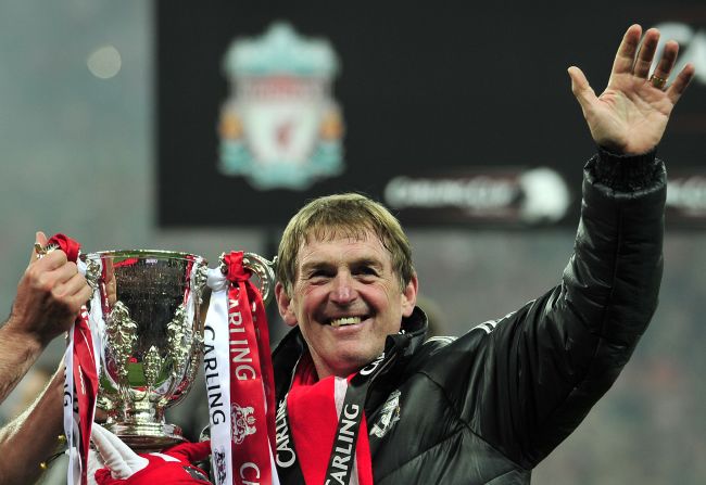 Against the back drop of a disappointing league campaign, Dalglish guided Liverpool to their first trophy in six years by beating second-tier Cardiff City on penalties in the League Cup final.