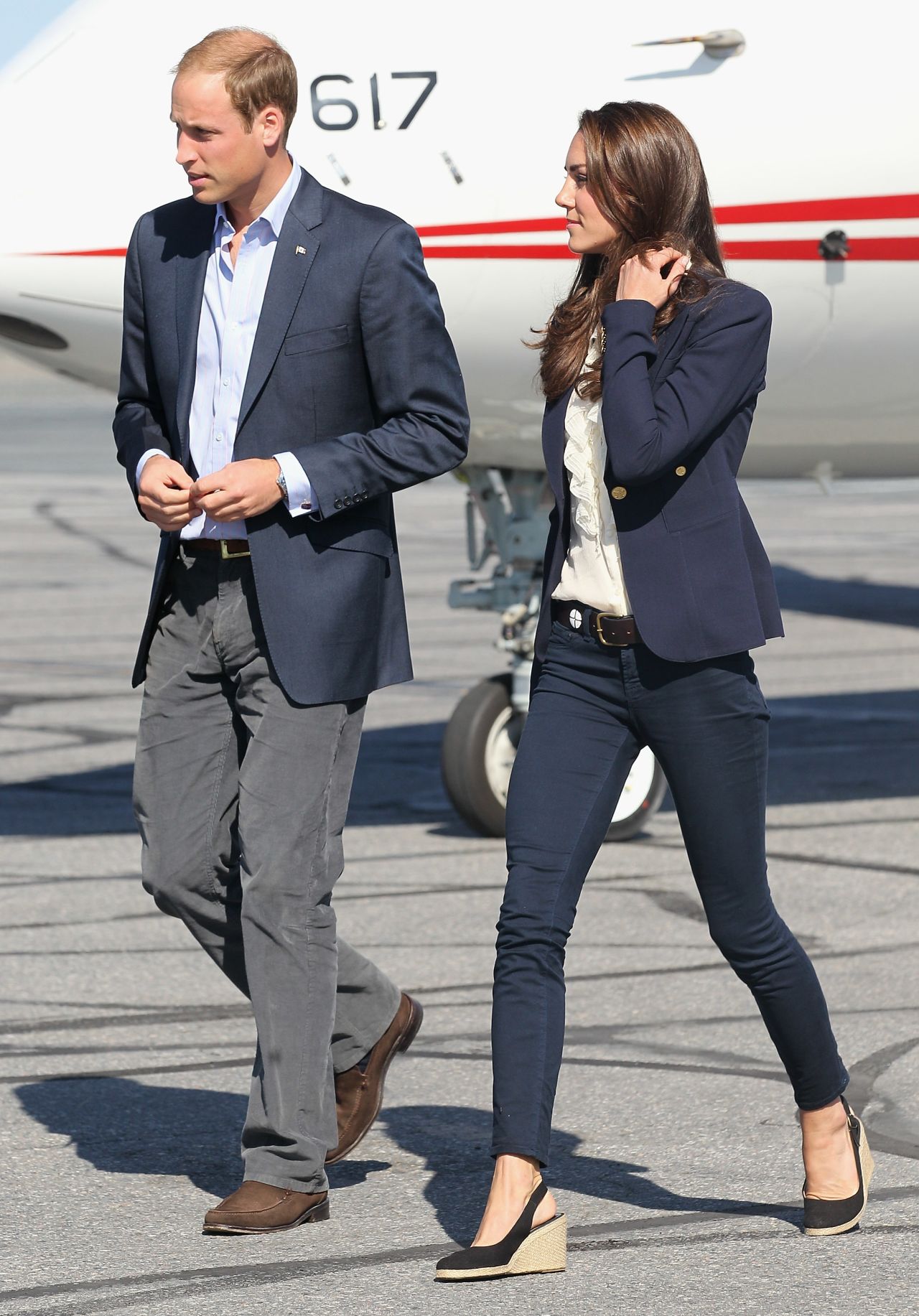Kate kept it casual in Yellowknife, Canada, on July 6 2011.