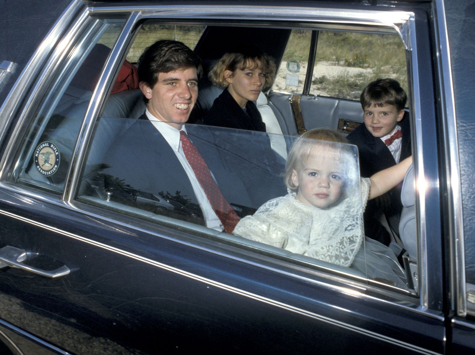 Michael Kennedy, one of RFK's 11 children, died in a skiing accident in Aspen, Colorado, in 1997. The father of three had suffered an onslaught of negative publicity over an alleged affair with a family babysitter.