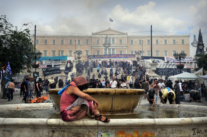 As U.S. voters prepare to head to the polls, Greeks remain in the dark over whether European bailout plans will allow them to remain in the euro.