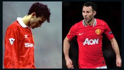 Manchester United's veteran midfielder Ryan Giggs has been named the best player in English Premier League history at an award ceremony to celebrate 20 years of the elite soccer division. The Welshman, 38, has played in every season, winning the title on 12 occasions and scoring 107 goals.