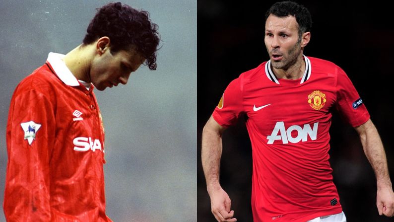 Manchester United's veteran midfielder Ryan Giggs has been named the best player in English Premier League history at an award ceremony to celebrate 20 years of the elite soccer division. The Welshman, 38, has played in every season, winning the title on 12 occasions and scoring 107 goals.