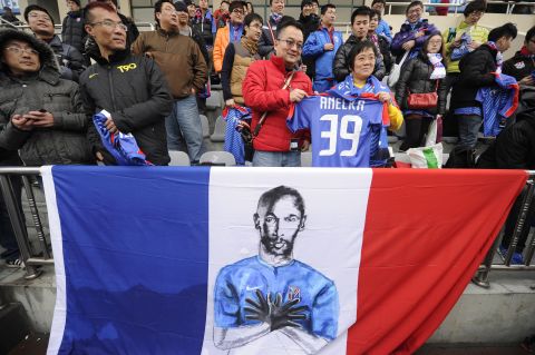 One highlight of Tigana's reign was the arrival of French striker Nicolas Anelka from Chelsea in January 2012. The 33-year-old enjoyed a prolific career across Europe, playing for clubs such as Arsenal, Real Madrid and Liverpool.