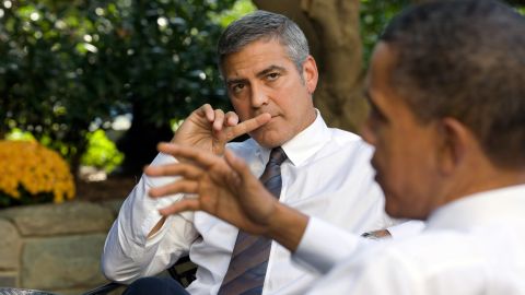 Barack Obama, here in 2010 with actor George Clooney, enjoyed wide support from Hollywood backers in his 2008 campaign.