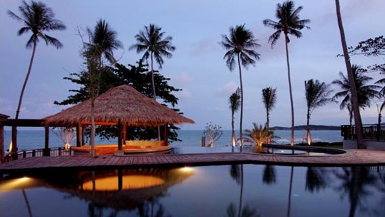 Akaryn Samui's elegant villas in Koh Samui, Thailand, offer four-poster beds, private gardens, sunrise yoga and a tea salon. Travel + Leisure: <a  target="_blank" target="_blank">See more affordable beach resorts</a>