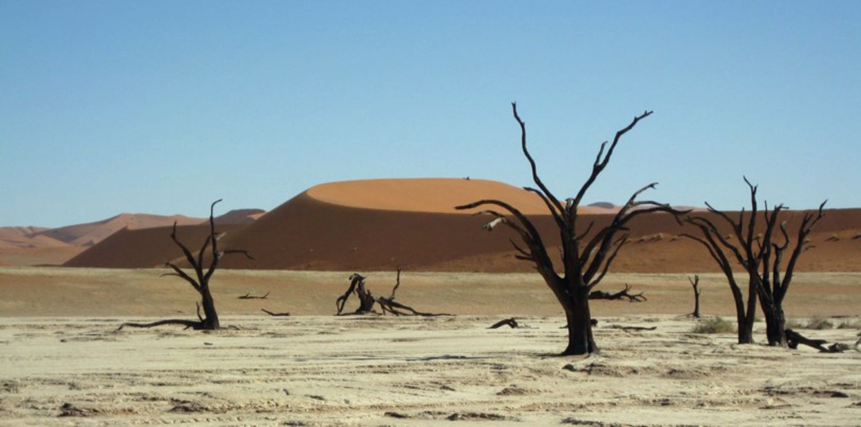 The country is located between two deserts -- the Namib and the Karahari -- and has the least rainfall of any country in sub-Saharan Africa, just 370mm on average each year. 