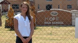 Lydia McAllister is graduating from Joplin High School in May 2012, one year after an F5 tornado ripped through the Missouri town and destroyed the school.