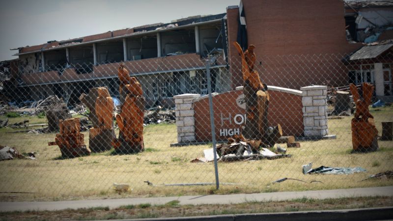 Seniors are graduating one year after a tornado struck Joplin.
