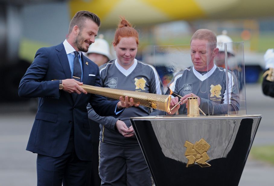 The Olympic torch relay will begin on Saturday at Land's End in the southwestern tip of England.