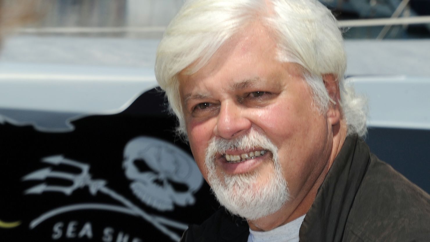 Paul Watson, pictured here in 2011, was detained at Frankfurt airport on May 13. 