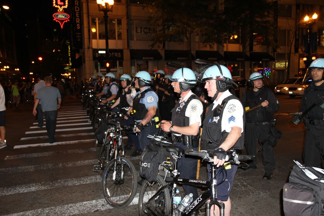 There is heightened security for the upcoming NATO summit in Chicago, Illinois. Officials estimated over 500 demonstrators came out to protest on Saturday.