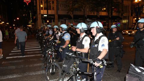 There is heightened security for the upcoming NATO summit in Chicago, Illinois. Officials estimated over 500 demonstrators came out to protest on Saturday.