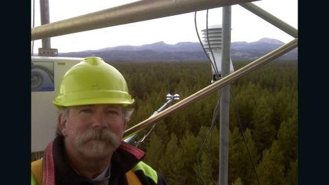 Scientist Rick Allen monitors water use with satellite imagery.