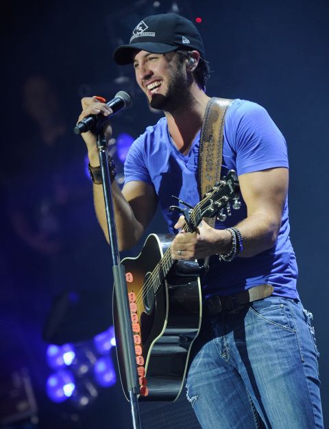 Luke Bryan was so nervous about becoming one of the stars famous for messing up the national anthem, he wrote a few lyrics on his palm before singing "The Star-Spangled Banner" at a baseball game in July 2012 -- and was swiftly called out for it. "I had a few key words written down to ensure myself that I wouldn't mess up," <a href="http://marquee.blogs.cnn.com/2012/07/11/luke-bryan-wants-to-explain-his-all-star-game-performance/?iref=allsearch" target="_blank">Bryan later explained</a>. "I just wanted to do my best. I promise it was from the heart. If I offended anyone with my approach I sincerely apologize. Anytime I sing the anthem it is an honor and my heart beats out of my chest."
