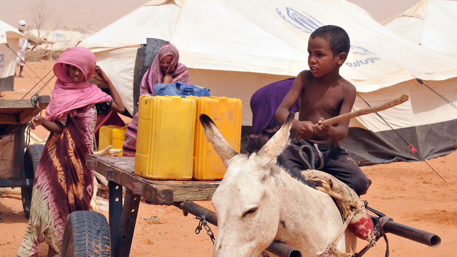 Fighting in northern Mali has resulted in hundreds of thousands of displaced people.