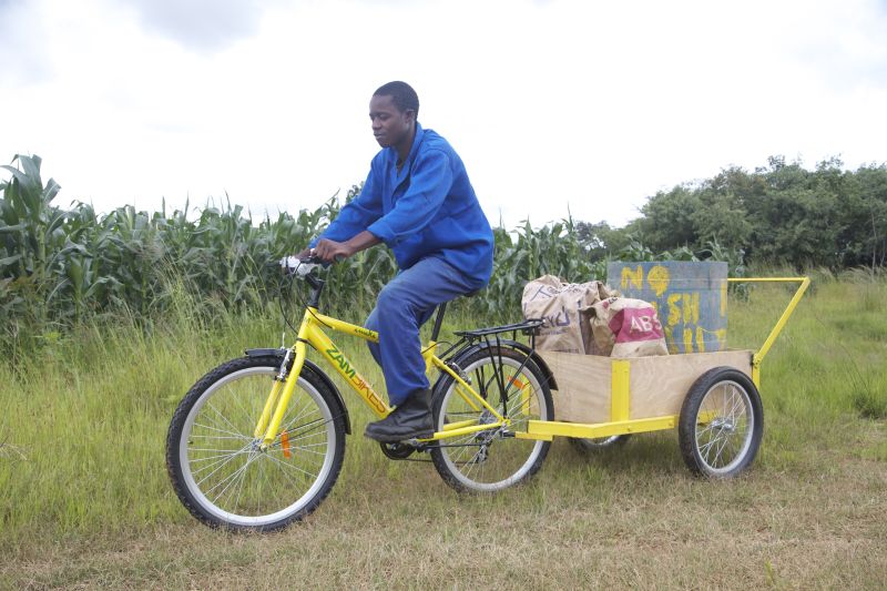 Made in Africa Bamboo bikes put Zambian business on right track