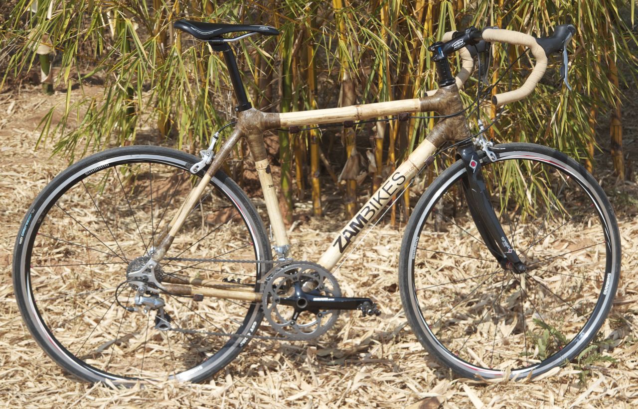 Zambikes is a Zambia-based company that is producing bicycles made out of bamboo.