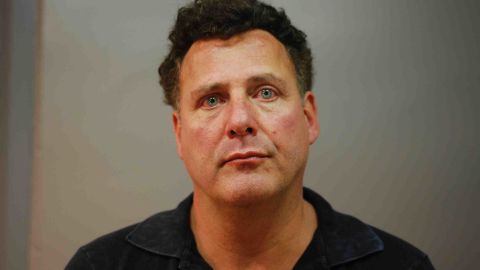Gary Giordano was charged with indecent exposure after being found naked in an SUV with a woman, police said.