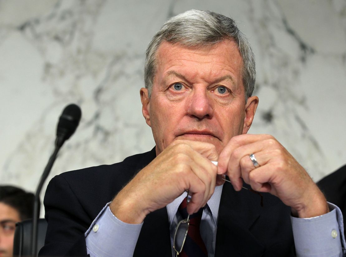 Former Senate Finance Committee chair Sen. Max Baucus, one of the main architects of Obamacare.