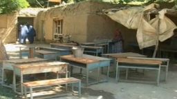 A girls school in Takhar Province, Afghanistan, is believed to have been poisoned by the Taliban. 