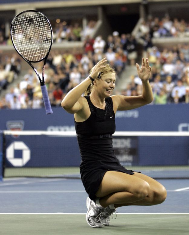 Sharapova's second major success came at the U.S. Open in 2006 when she beat Justine Henin at Flushing Meadows. By this stage she had already become the first Russian woman ever to hold the world No. 1 ranking. 