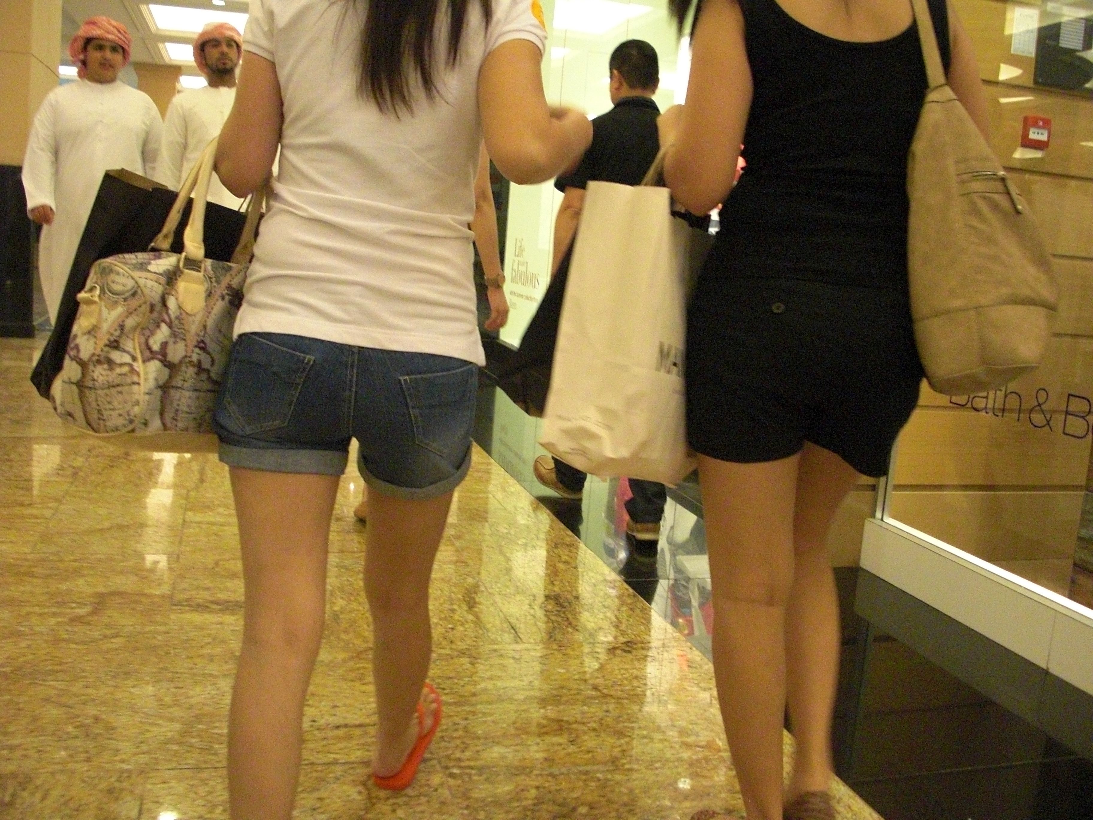 Are these shorts too short? Foreigners told to cover up in UAE