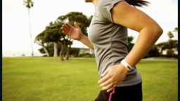 faster metabolism woman running