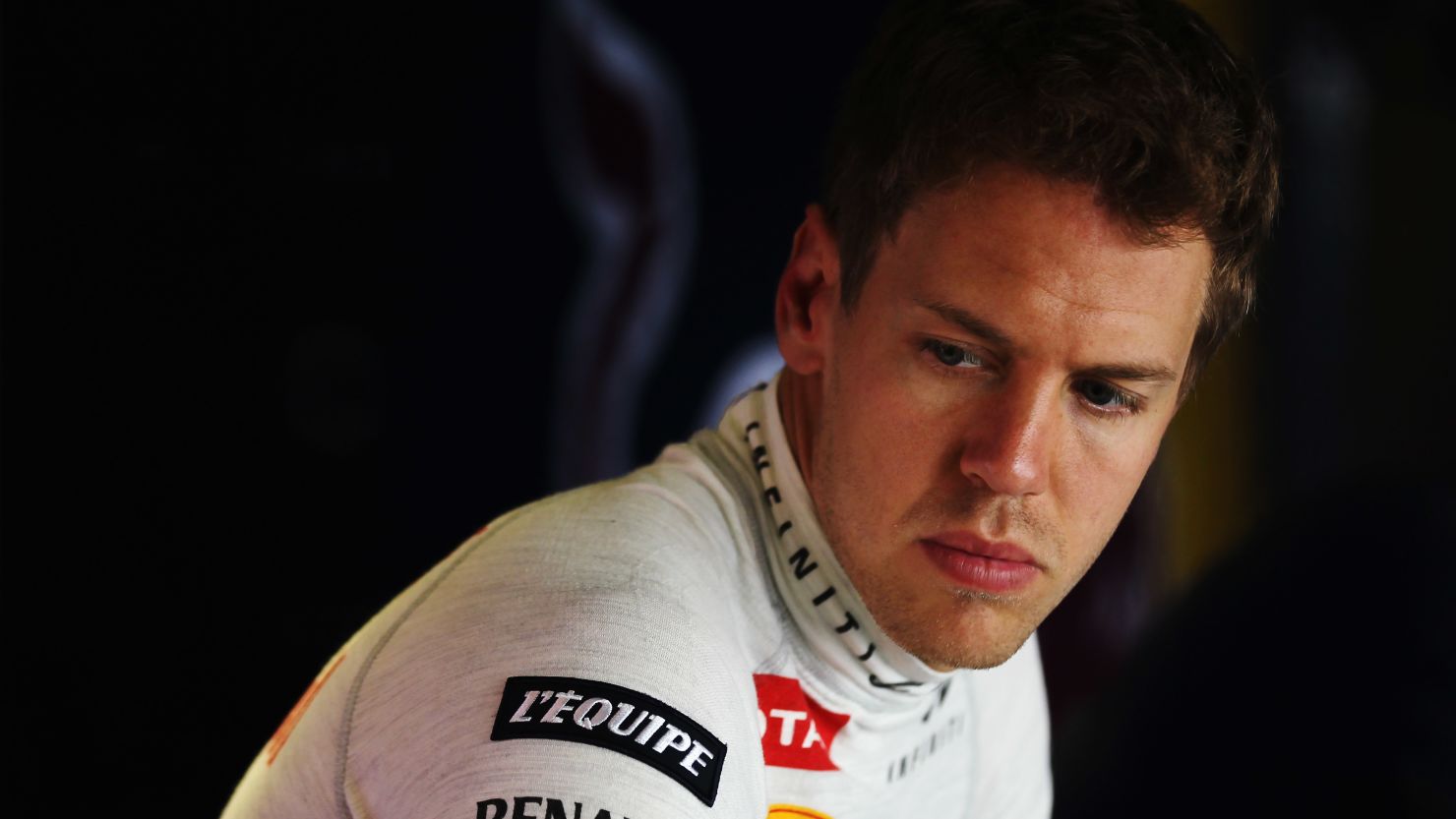 Red Bull's Sebastian Vettel is the youngest double world champion in Formula One history.