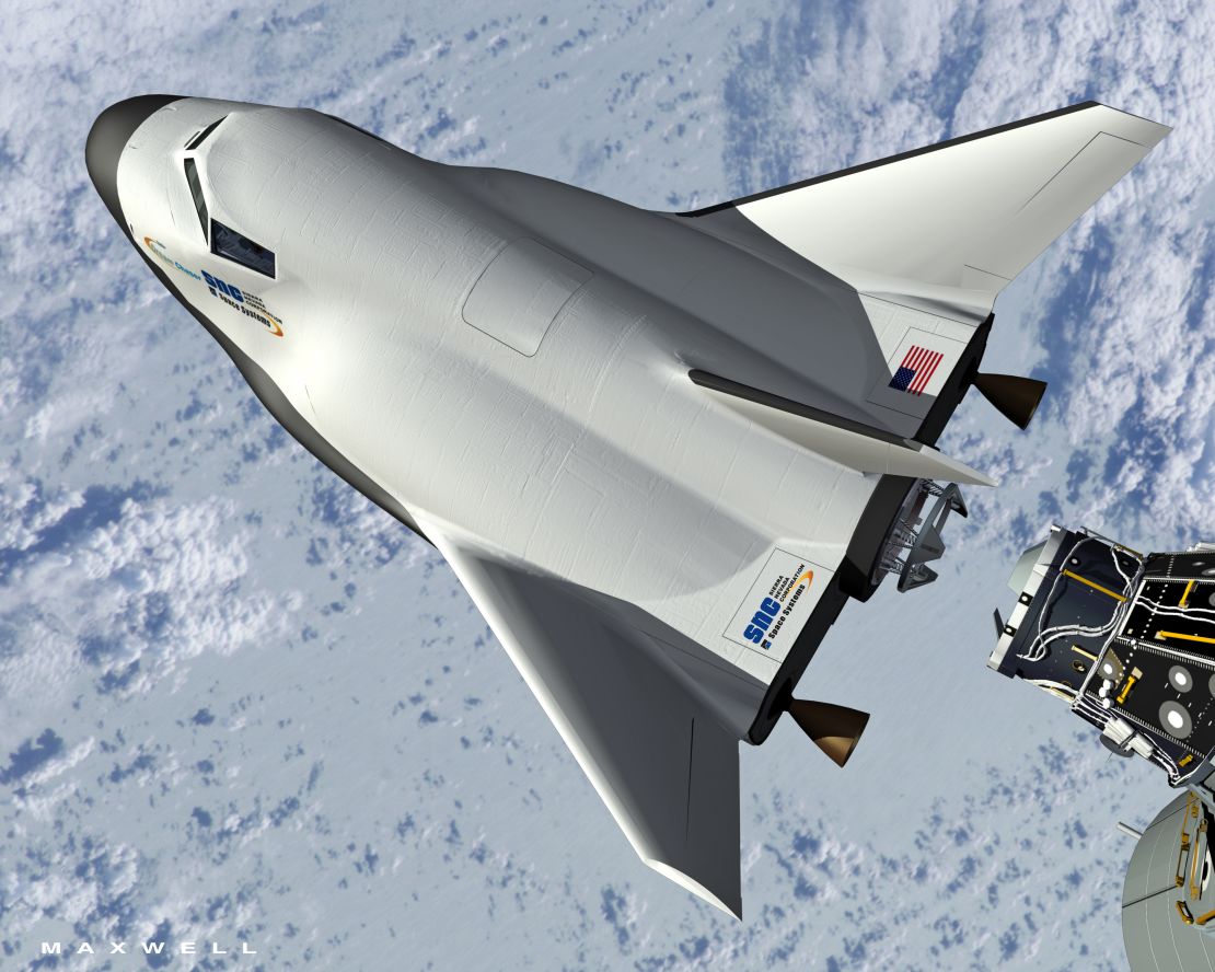 The Sierra Nevada Corp. Dream Chaser is designed to rocket into into orbit and fly back to Earth.