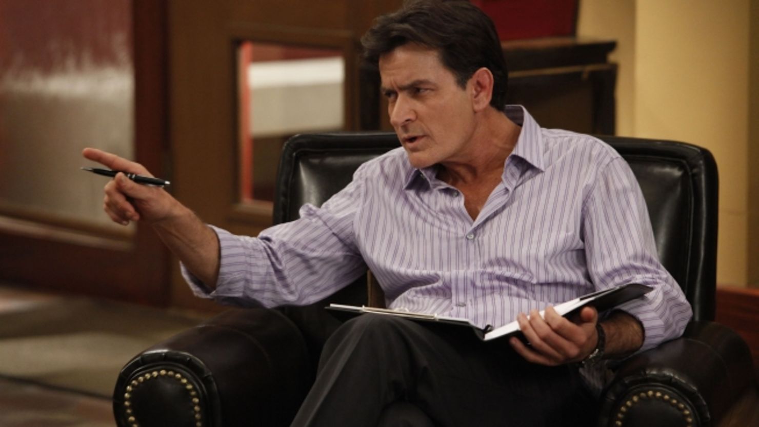 Charlie Sheen's "Anger Management" was picked up for a 90-episode renewal, FX announced. 