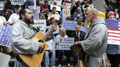 Extremists on the left say the right is engaged in a "war on women;" extremist on the right talk about the left waging a "war on religion."