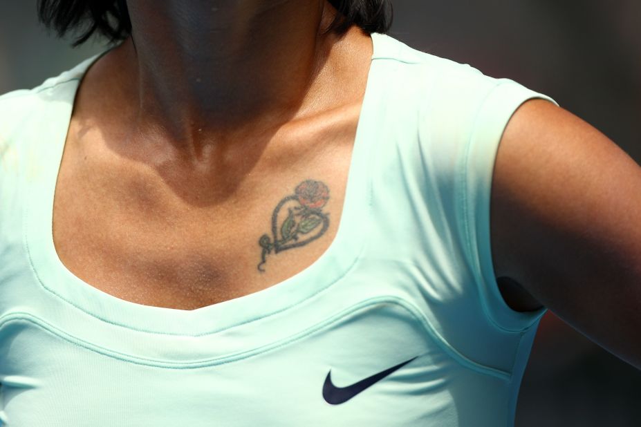 Li, who has a rose tattoo on her chest, became the first Chinese woman to win a WTA tournament in 2004.