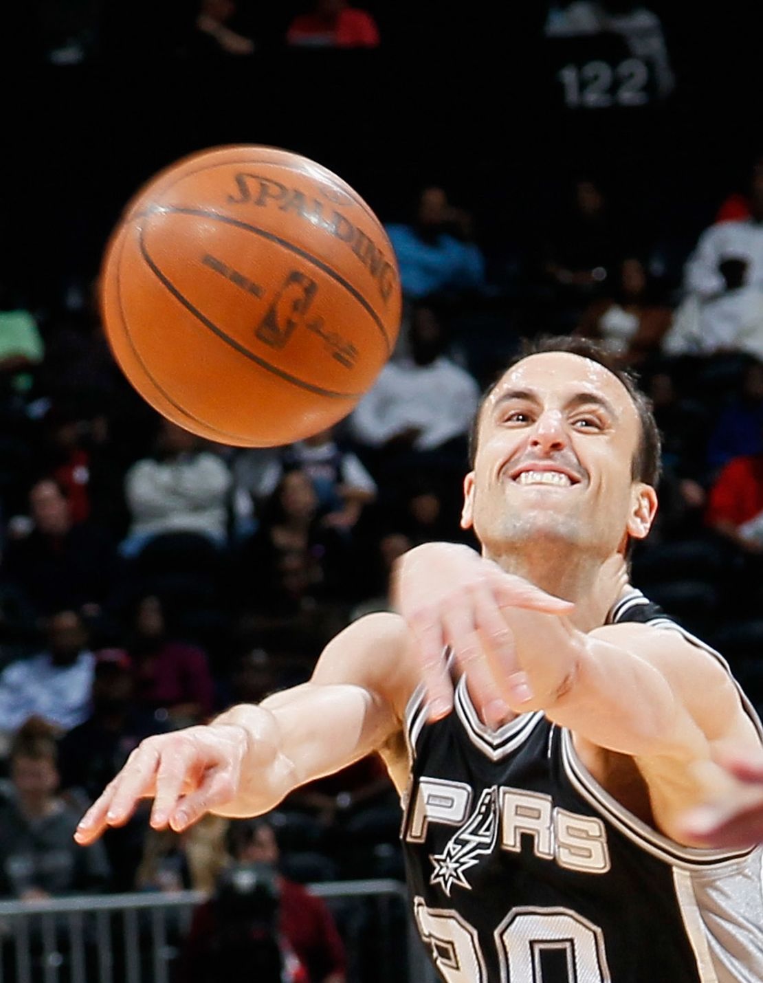During the playoffs, Manu Ginobili has averaged 11.3 points, 4.5 assists and 3.3 rebounds.