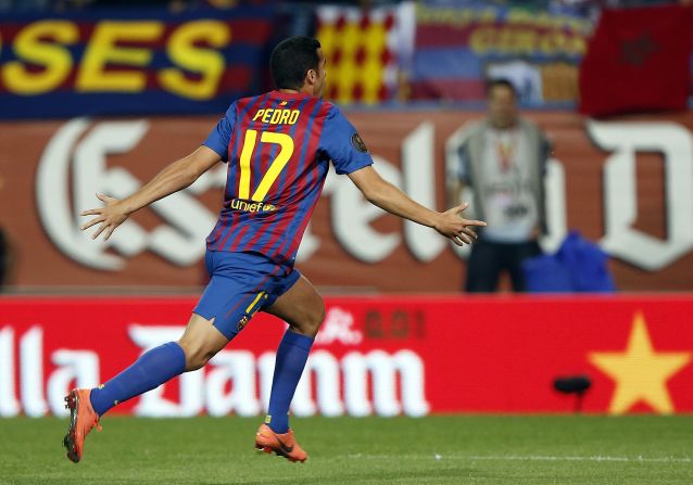 Pedro Rodriguez sealed Barcelona's Copa del Rey triumph with two first half goals against Athletic Bilboa.