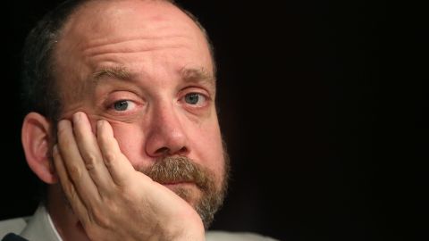 Paul Giamatti attends the press conference for "Cosmopolis."