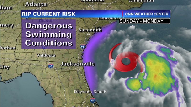 Beryl Close To Hurricane Strength As It Nears Georgia, Florida | CNN