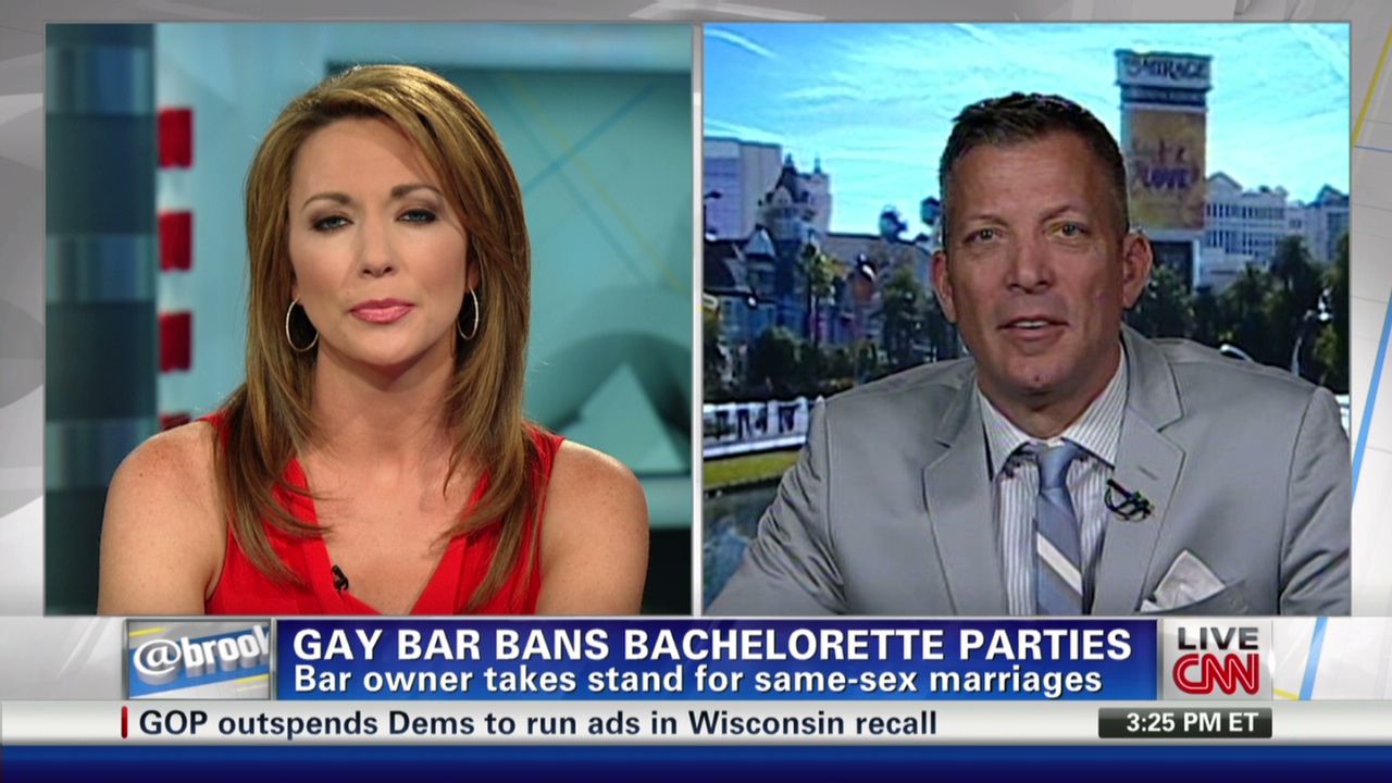 Gay bar bans bachelorette parties